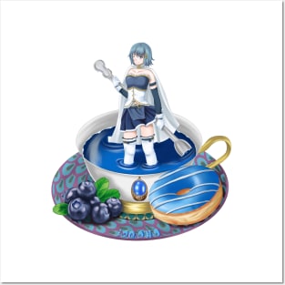 Sayaka in a Teacup Posters and Art